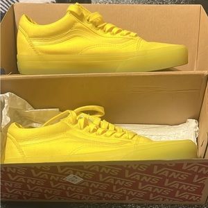 Translucent Yellow Old Skool Vans